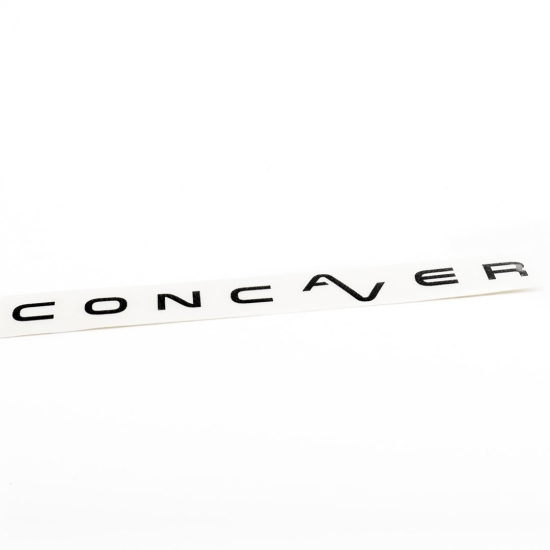 Pakiet naklejek Concaver logo V1 15cm Black 50 szt.