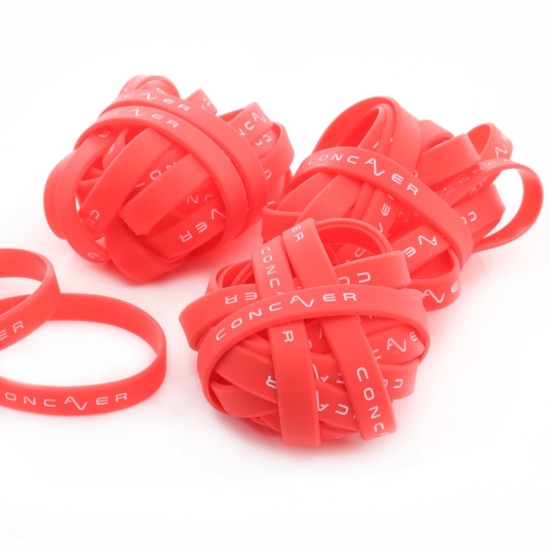 Opakowanie Concaver Silicone Wristbands 50 szt.